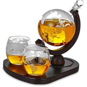 Globe Whiskey Decanter Deluxe