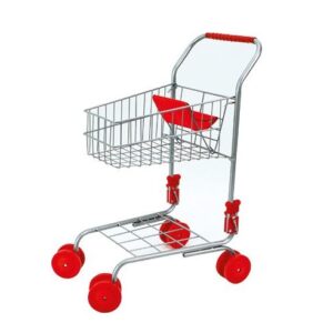 Winkelwagen rood